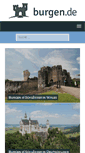Mobile Screenshot of burgen.de