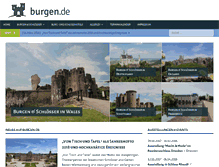 Tablet Screenshot of burgen.de